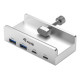 EQUIP - Equip 128967 hub de interfaz USB 3.2 Gen 1 (3.1 Gen 1) Type-A 5000 Mbit/s Aluminio - 128967